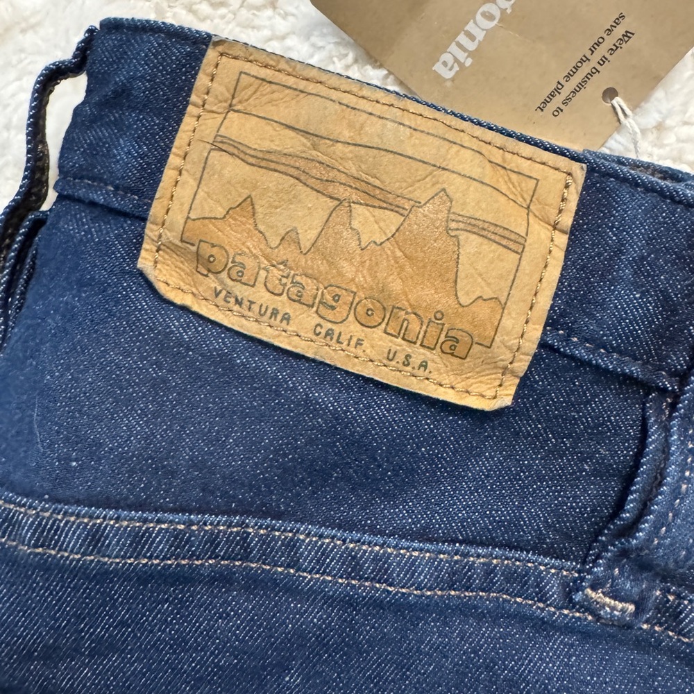 Patagonia Blue Denim Jeans NWT 26 - Picture 4 of 4